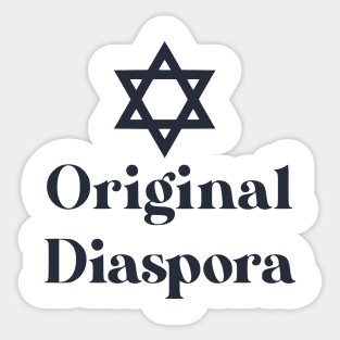 Original Diaspora Sticker